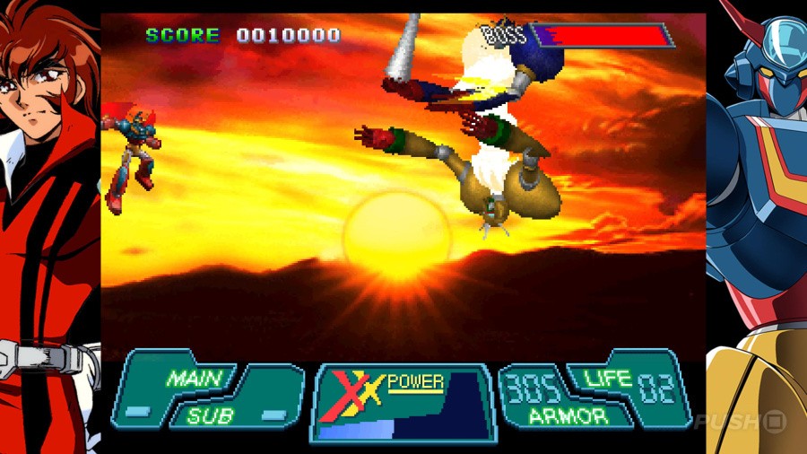 70's-style Robot Anime Geppy-X Screenshot