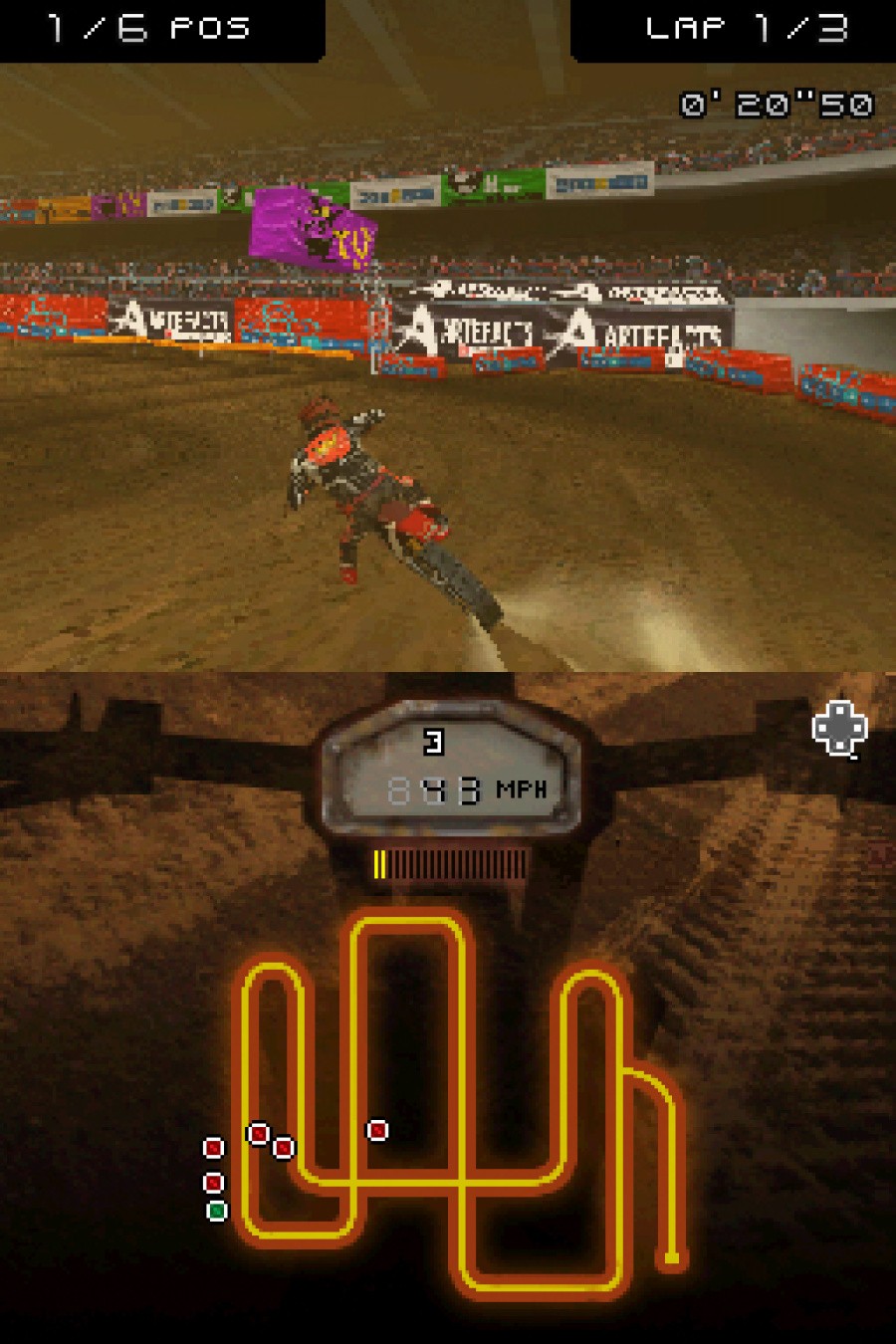 Moto Racer DS Screenshot