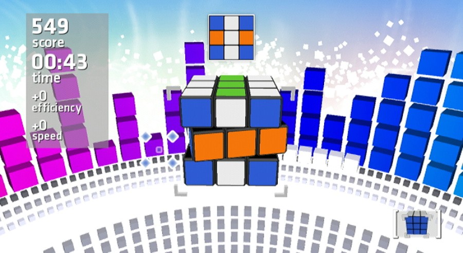 Rubik's Puzzle Galaxy: RUSH Screenshot