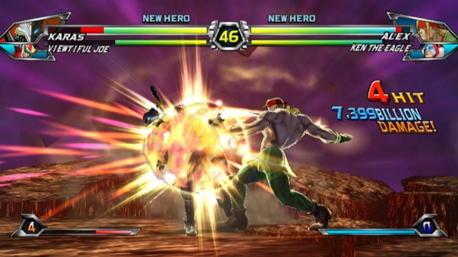 Tatsunoko vs. Capcom: Ultimate All-Stars Screenshot