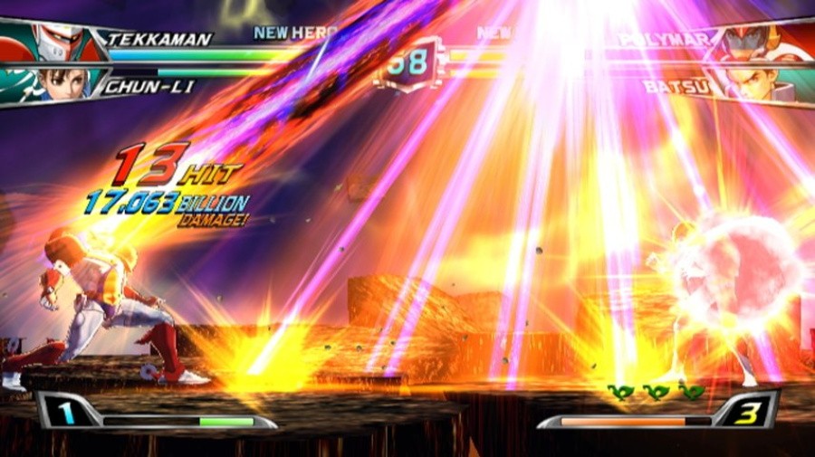 Tatsunoko vs. Capcom: Ultimate All-Stars Screenshot