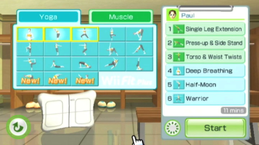 Wii Fit Plus Screenshot