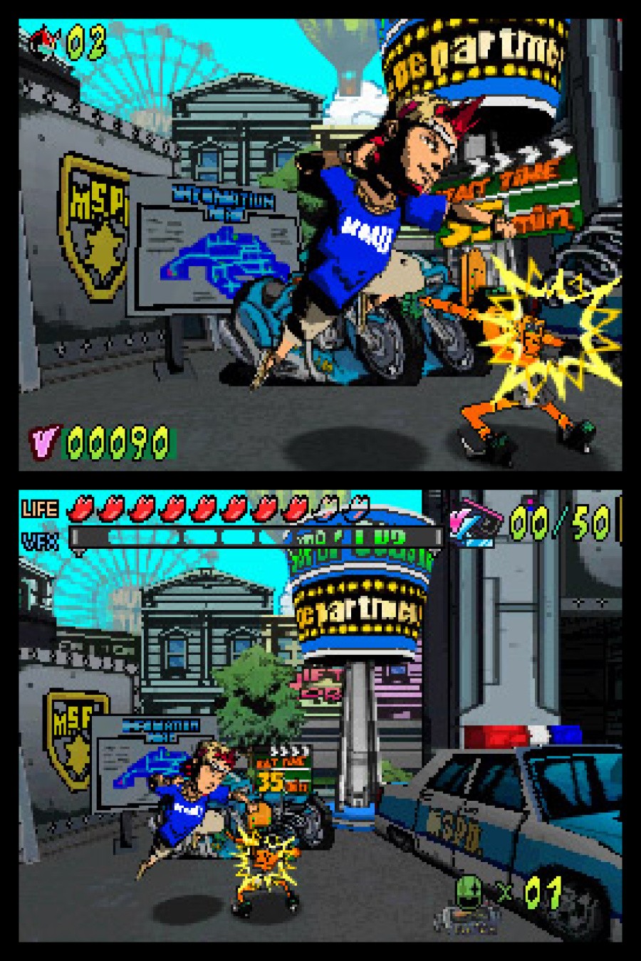 Viewtiful Joe: Double Trouble Screenshot