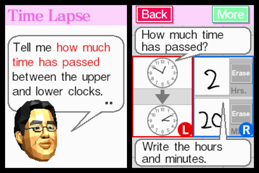 Dr. Kawashima's Brain Training: How Old is Your Brain? Screenshot