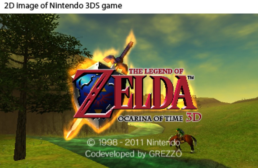 The Legend of Zelda: Ocarina of Time 3D Screenshot