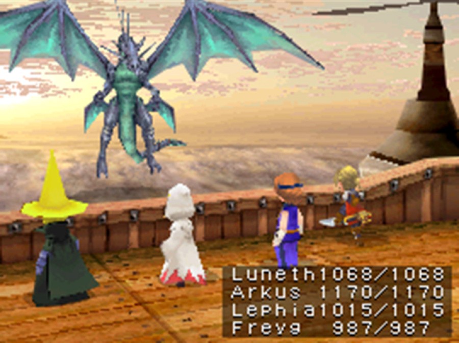 Final Fantasy III Screenshot