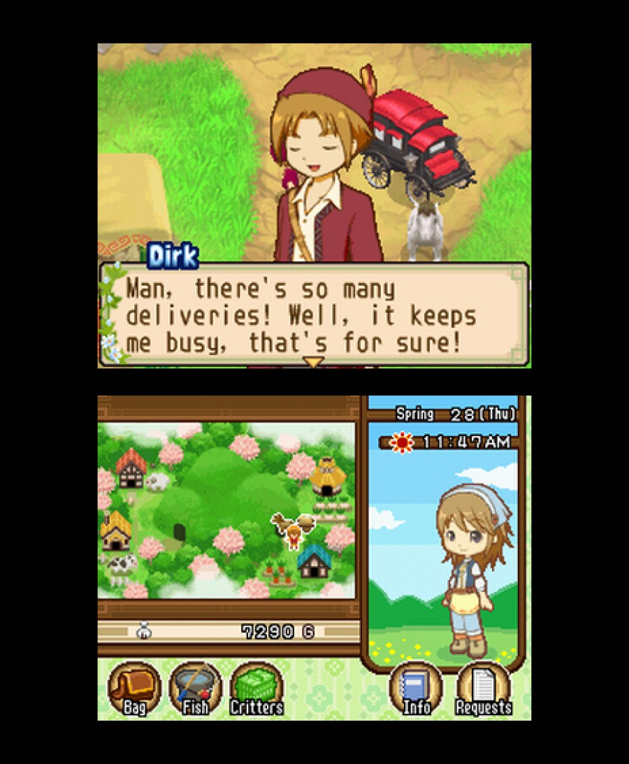 Harvest Moon DS: The Tale of Two Towns Screenshot