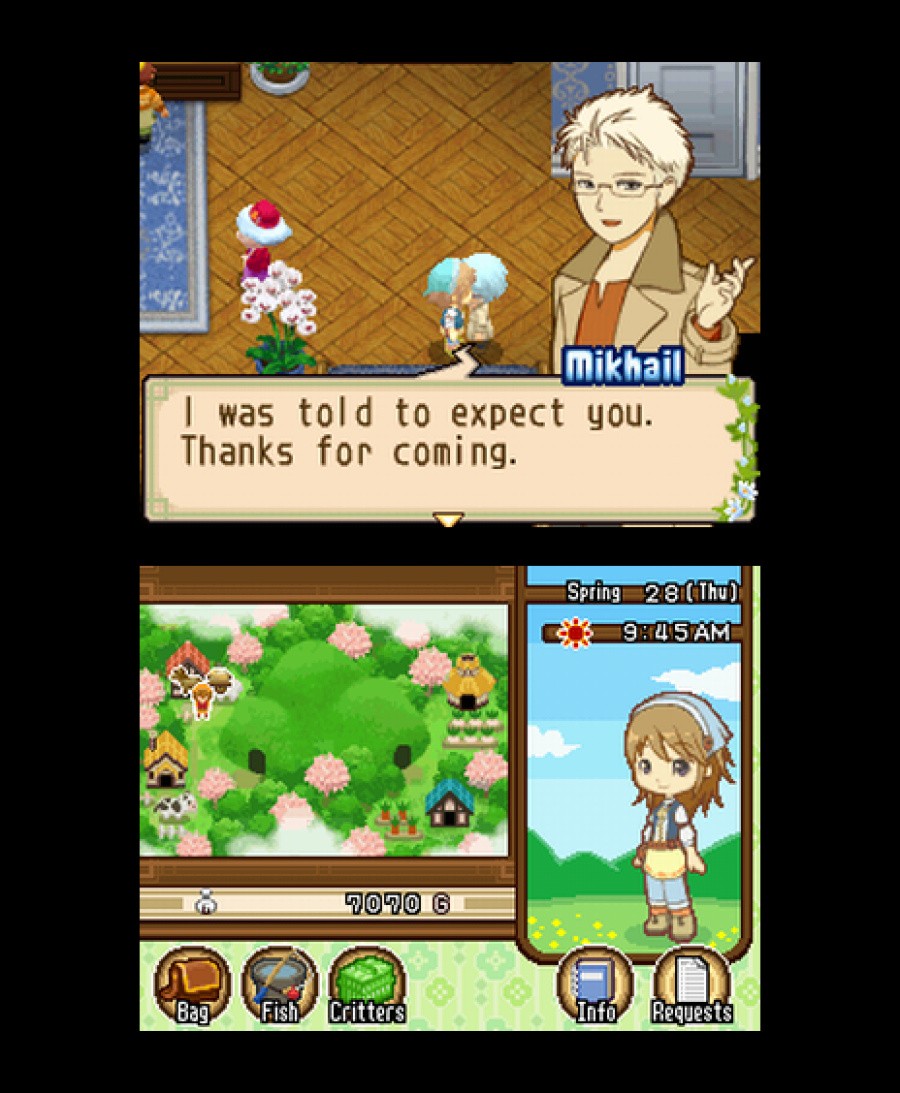 Harvest Moon DS: The Tale of Two Towns Screenshot