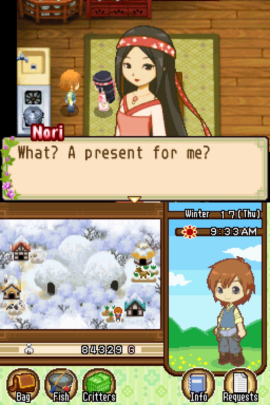 Harvest Moon DS: The Tale of Two Towns Screenshot