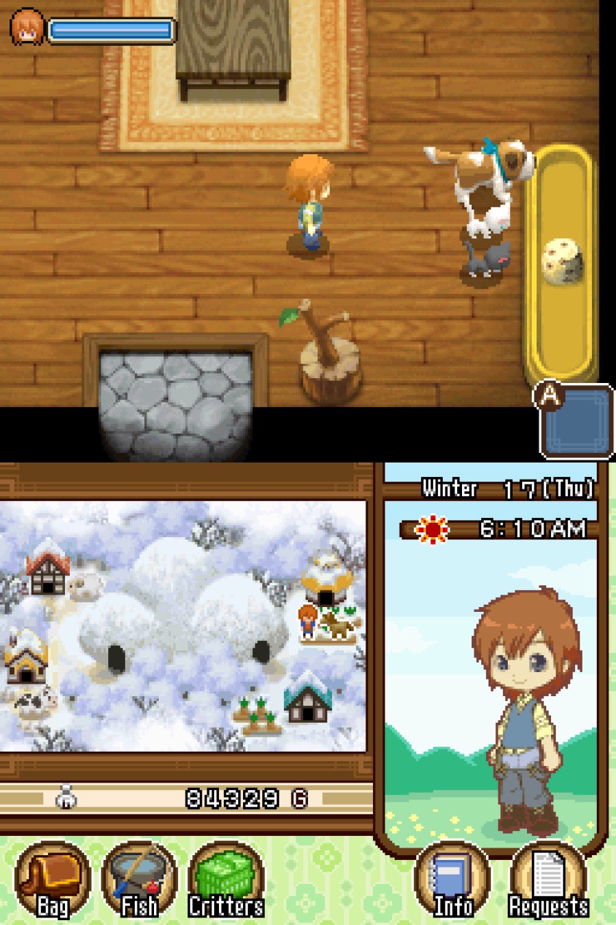 Harvest Moon DS: The Tale of Two Towns Screenshot