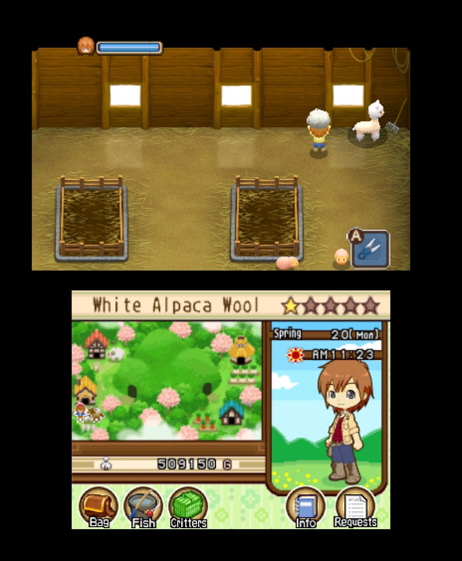 Harvest Moon 3D: The Tale of Two Towns Screenshot