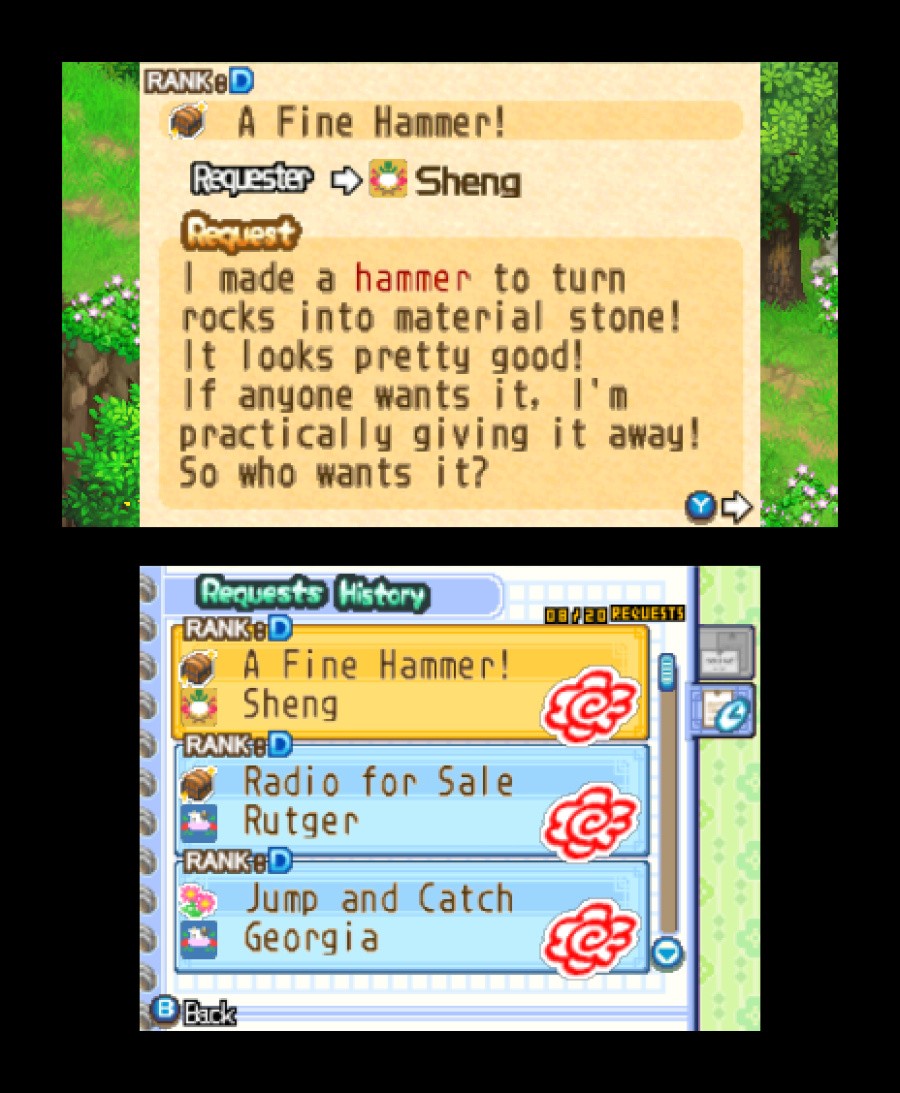 Harvest Moon 3D: The Tale of Two Towns Screenshot
