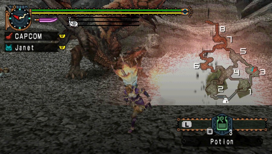Monster Hunter Freedom Unite Screenshot
