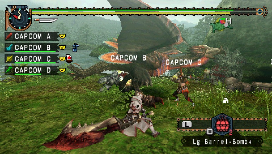Monster Hunter Freedom Unite Screenshot