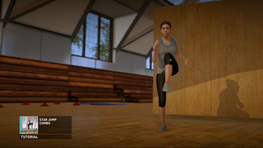 Nike+ Kinect Training Screenshot