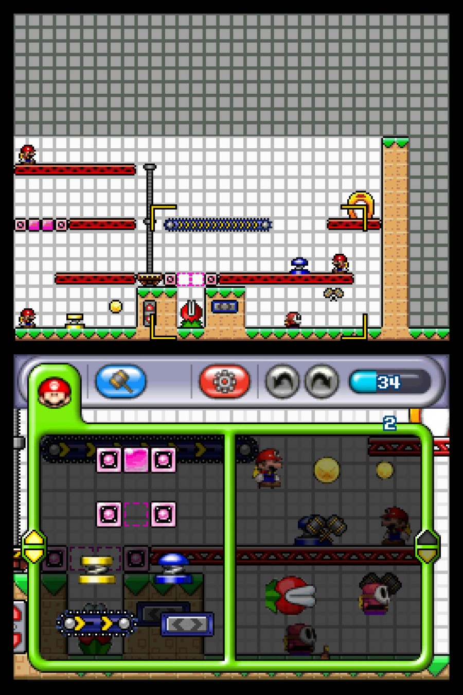 Mario vs. Donkey Kong 2: March of the Minis Screenshot