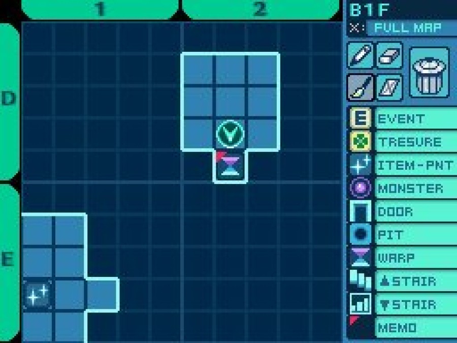 Etrian Odyssey Screenshot