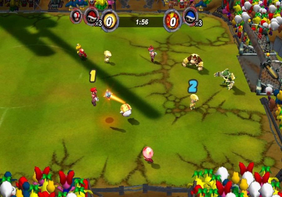 Mario Strikers Charged Screenshot