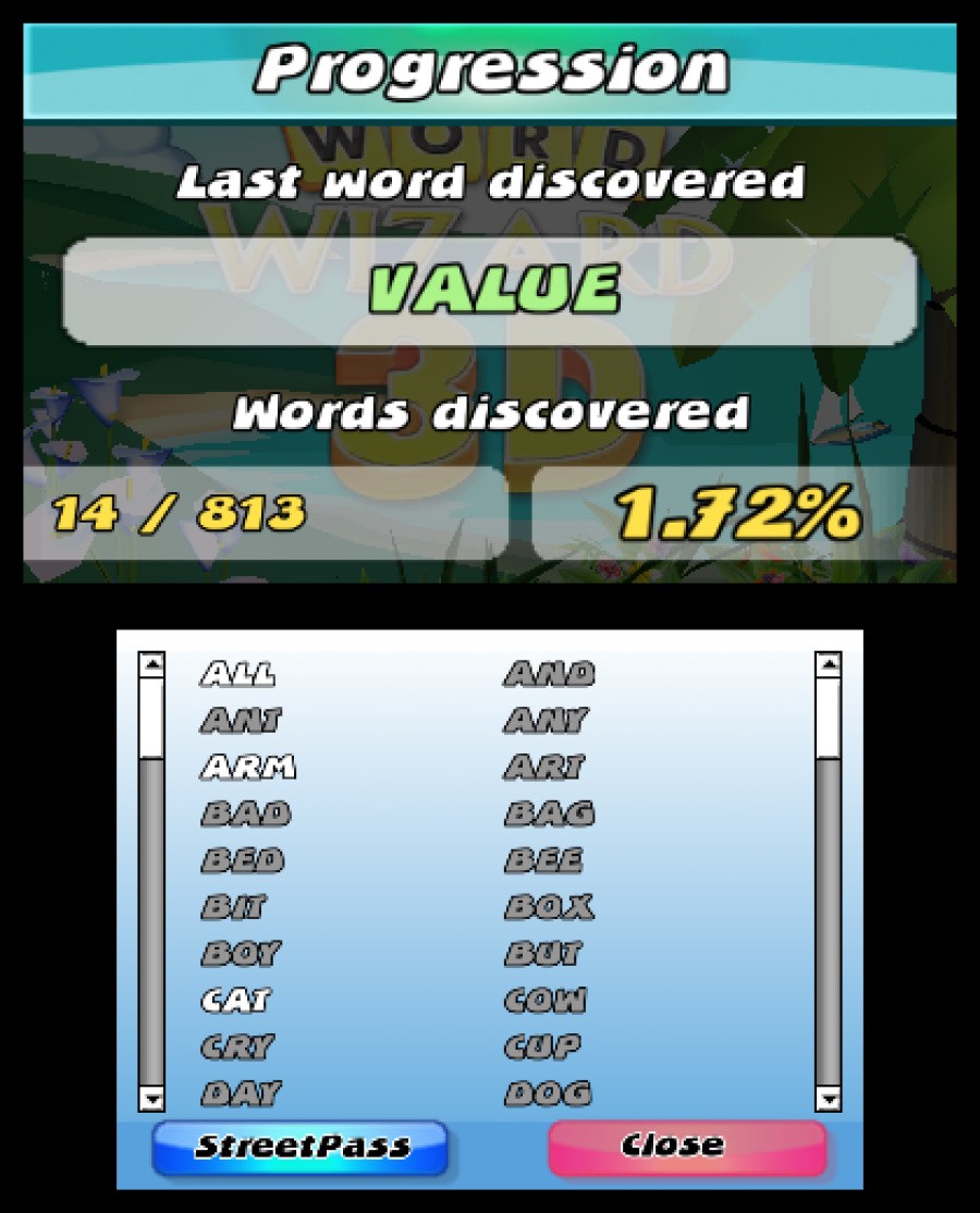 Word Wizard 3D Screenshot