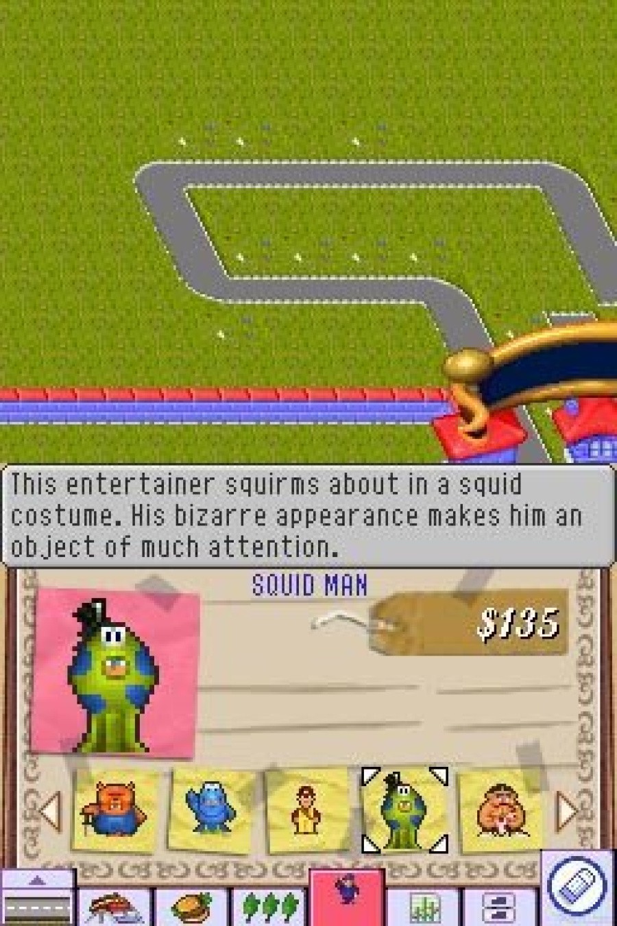 Theme Park DS Screenshot
