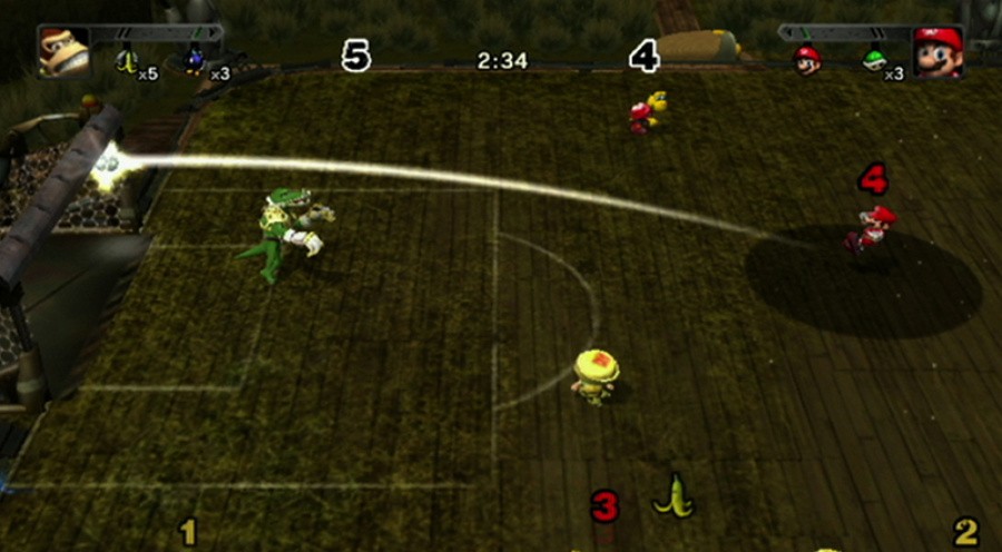 Mario Strikers Charged Screenshot