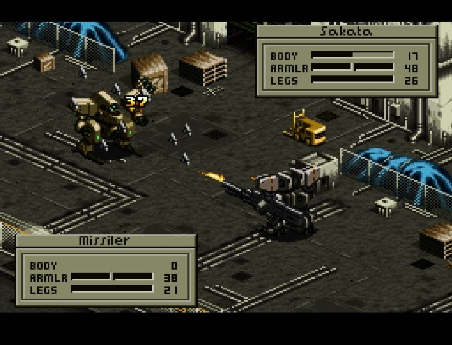 Front Mission Screenshot