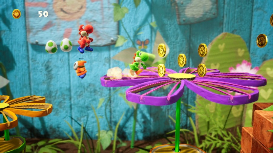 Yoshi's Crafted World Screenshot