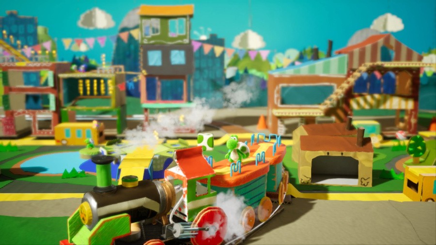 Yoshi's Crafted World Screenshot