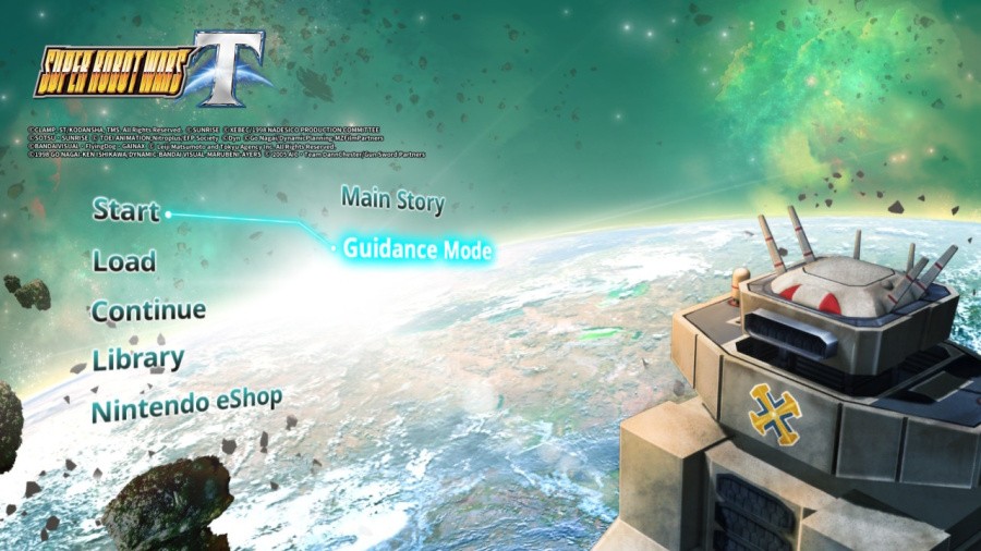 Super Robot Wars T Screenshot